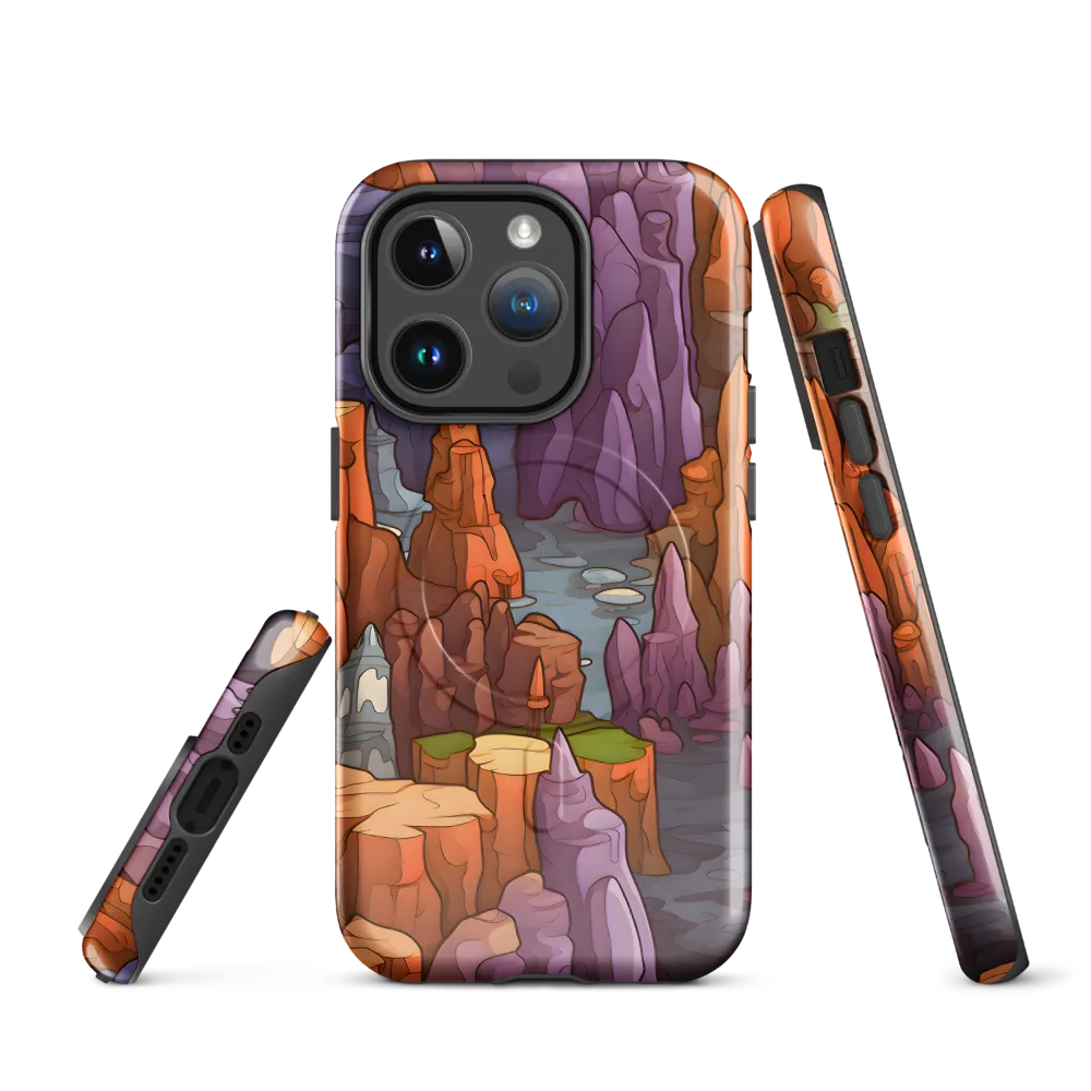 Vibrant Rockscape: A Digital Odyssey