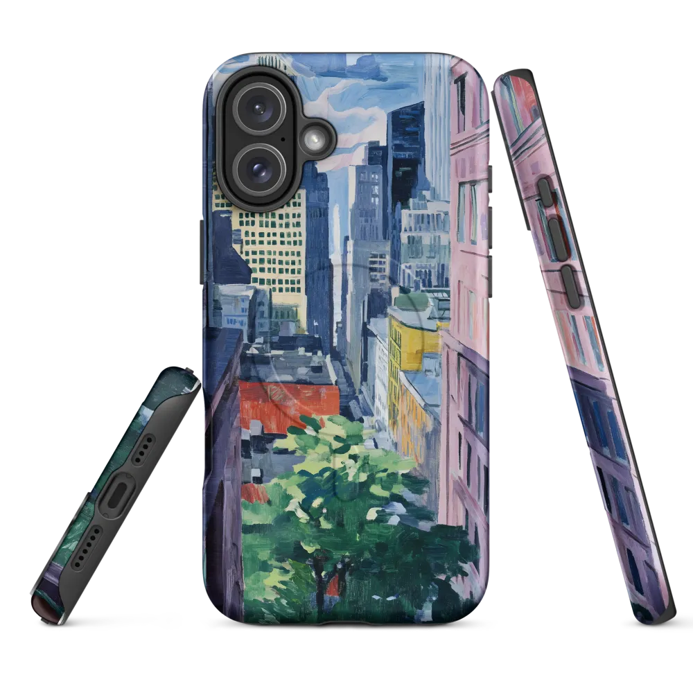 Urban Symphony: A Cityscape in Color