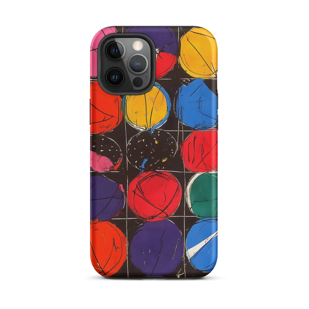 Colorful Circles in Abstract Harmony