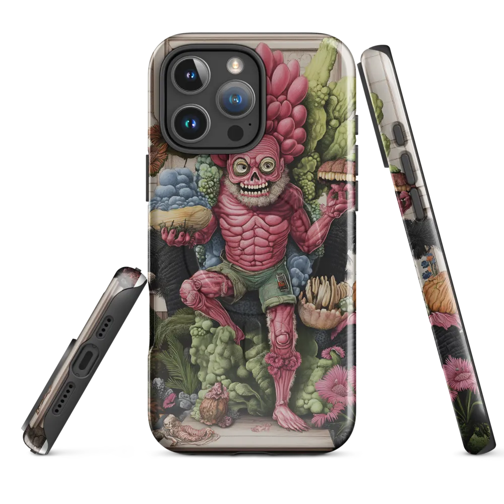 Reimagined Vitality: A Whimsical Encounter | Phone Case |  16 Pro Max | MagSafe® Tough Case | Glossy