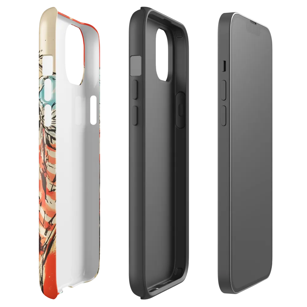 Burst of Joy | Phone Case |  14 Plus | Tough Case | Glossy