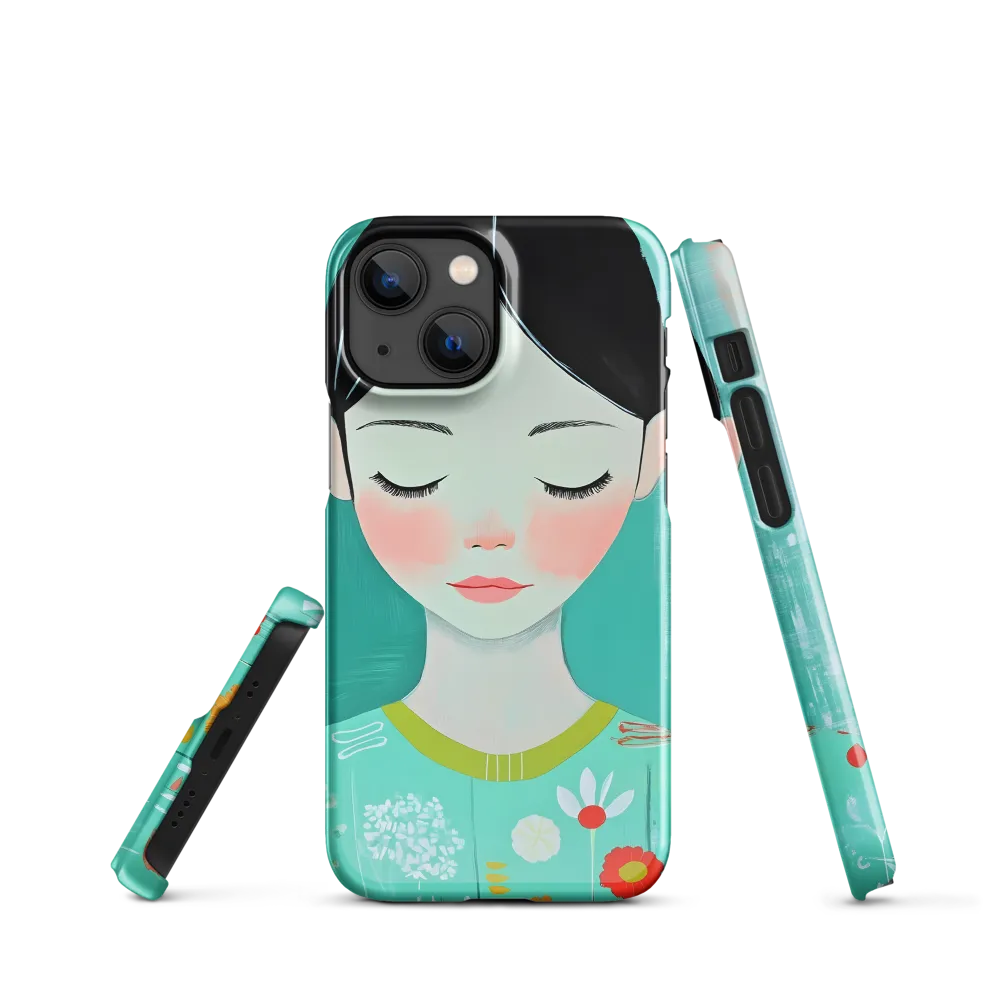 Tranquil Blossom | Phone Case |  13 Mini | Snap Case | Glossy