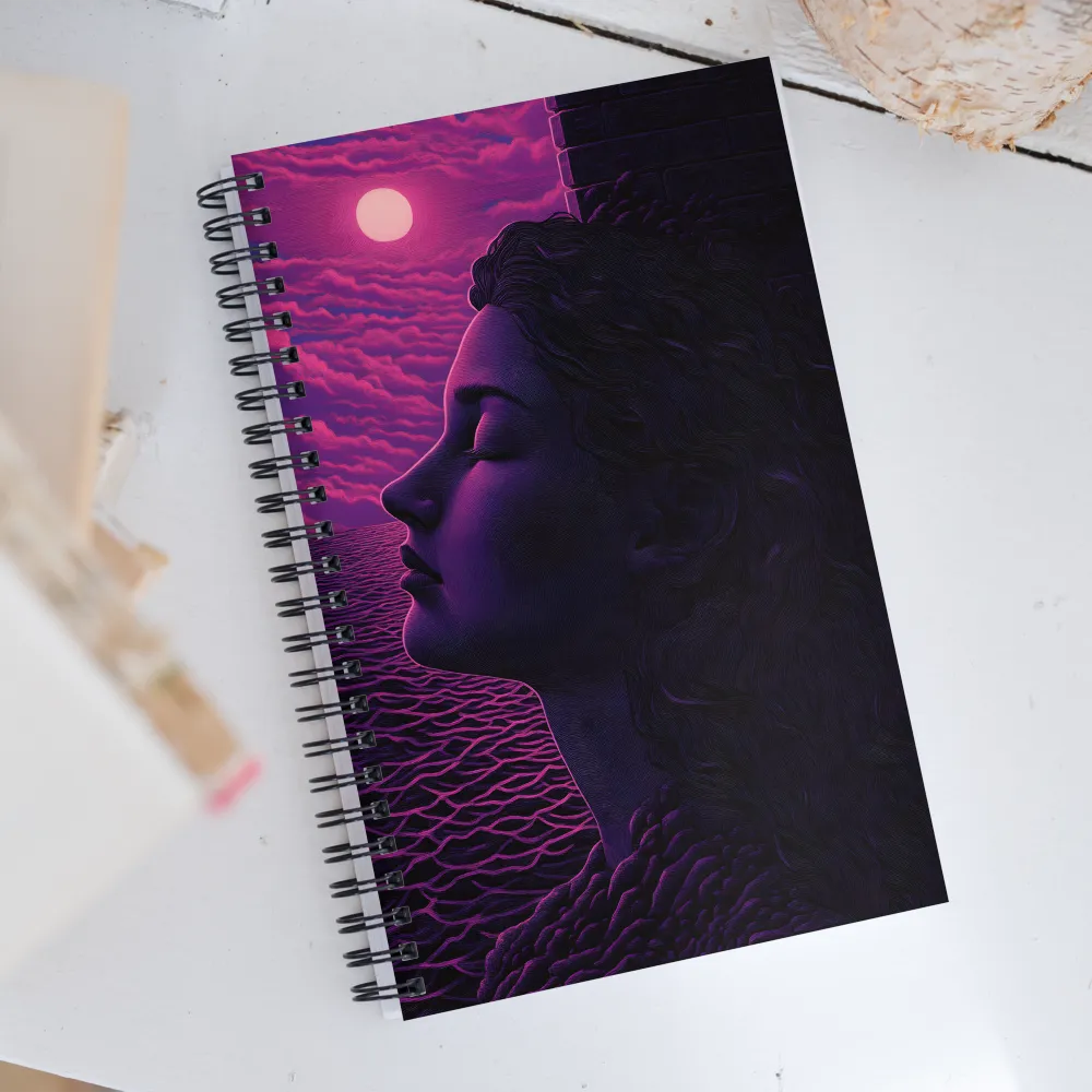 Ethereal Reflections | Spiral Notebook