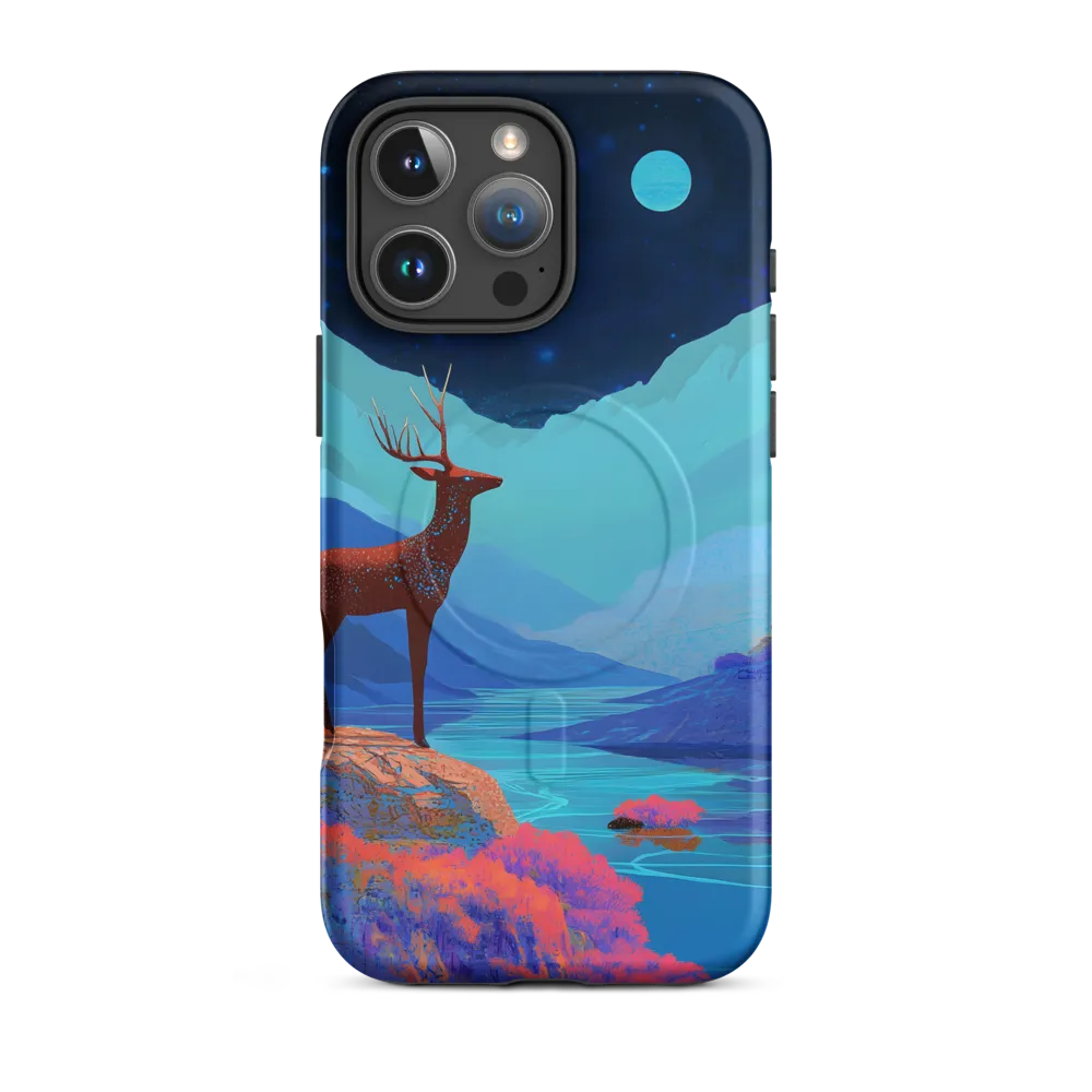 Cosmic Serenity: The Starlit Stag
