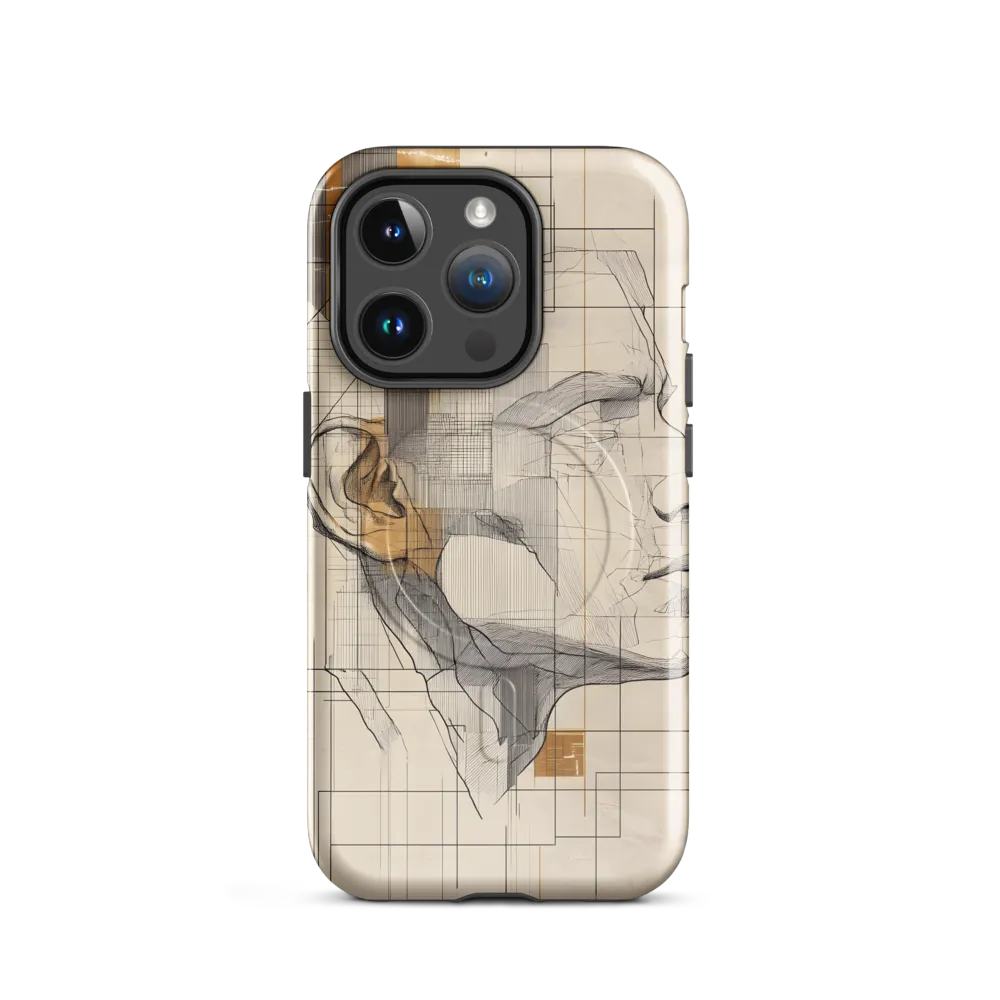 Geometric Reverie | Phone Case |  14 Pro | MagSafe® Tough Case | Glossy