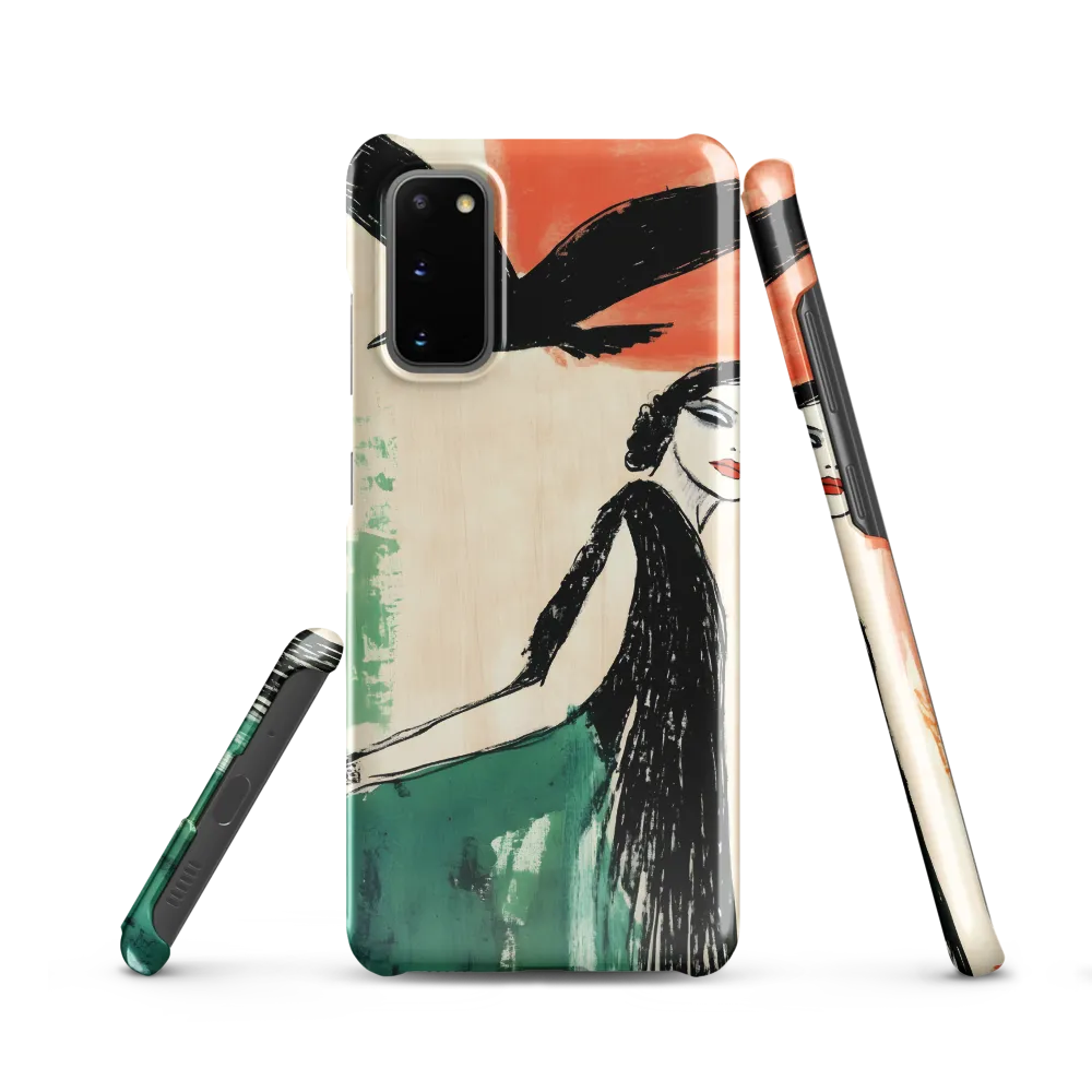Elegance in Flight | Phone Case |  S20 | Snap Case | Glossy