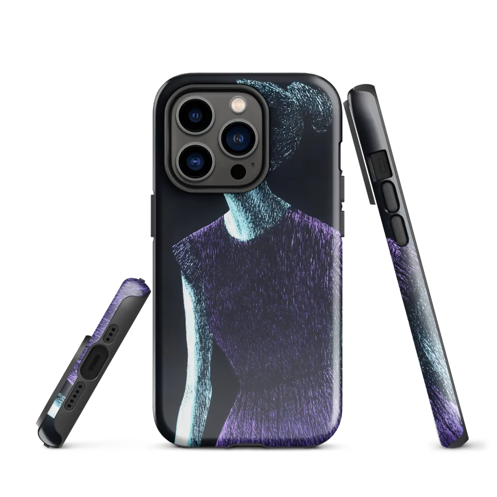 Contemplative Elegance | Phone Case |  14 Pro | Tough Case | Glossy