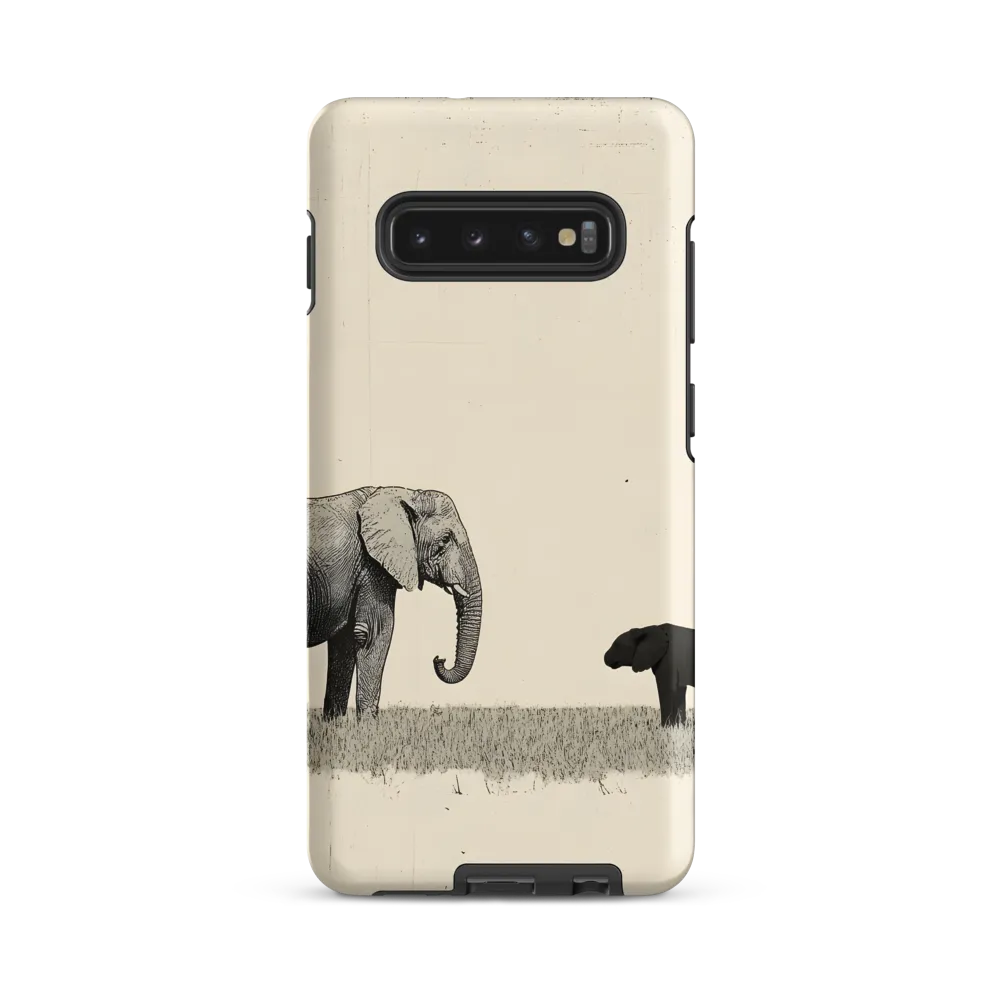 Contrasting Companions | Phone Case |  S10 Plus | Tough Case | Matte