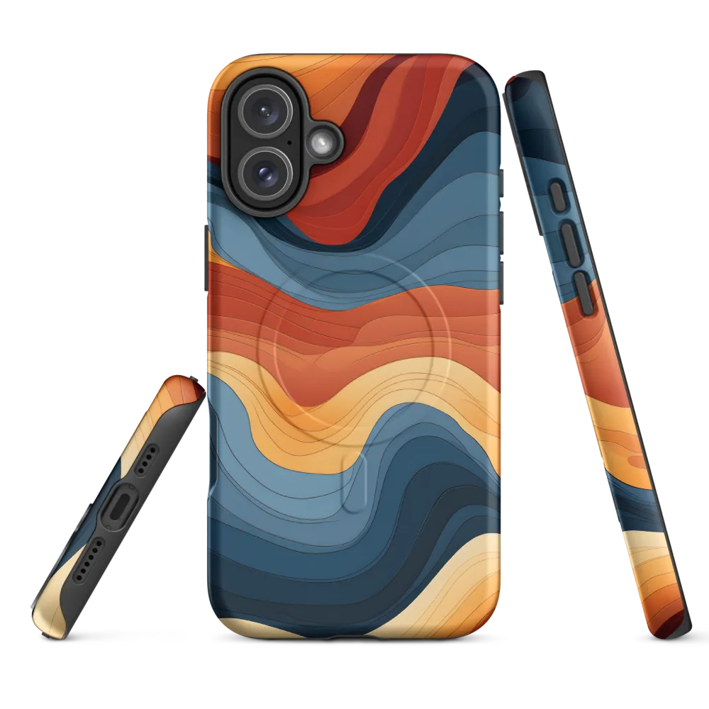 Fluid Harmony | Phone Case |  16 Plus | MagSafe® Tough Case | Matte