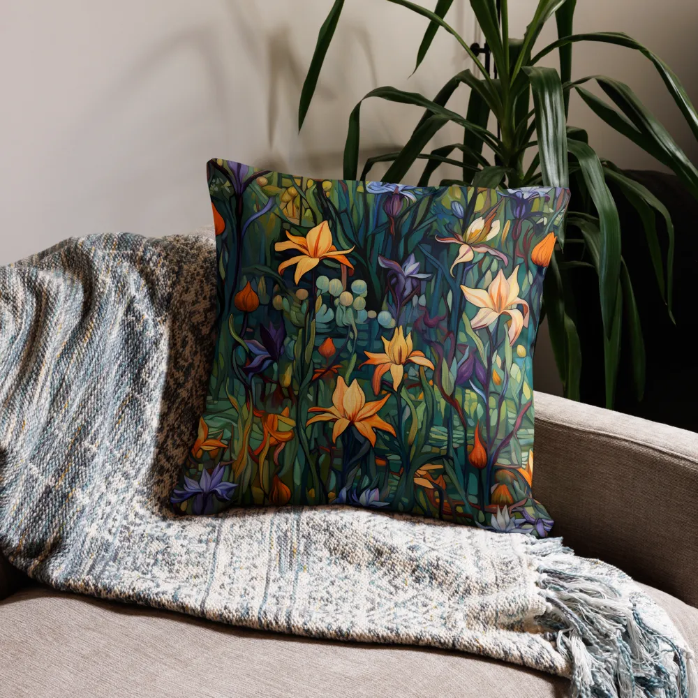 Garden of Elegance | Pillow & Pillow Case | Multiple Sizes