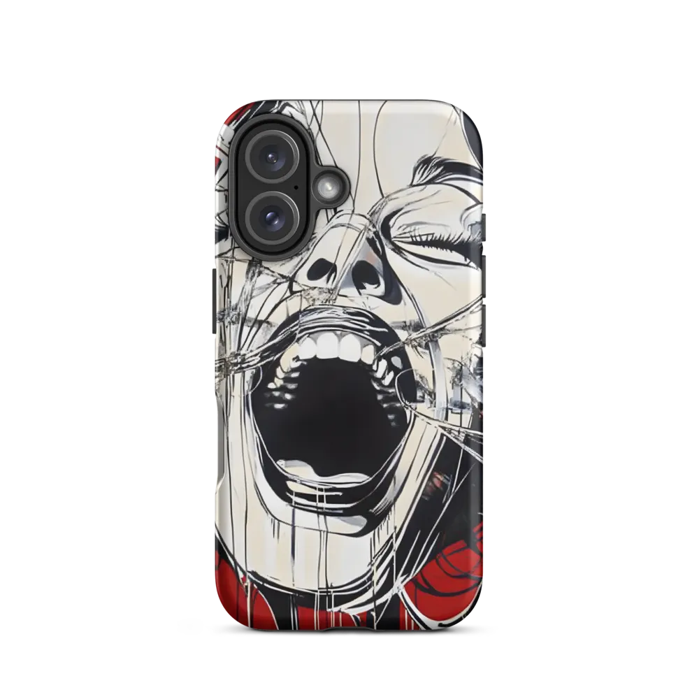 The Unveiling of Inner Turmoil | Phone Case