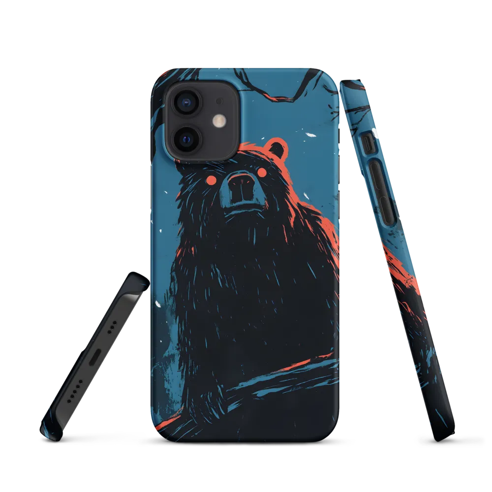 Eerie Majesty: A Bear in the Night