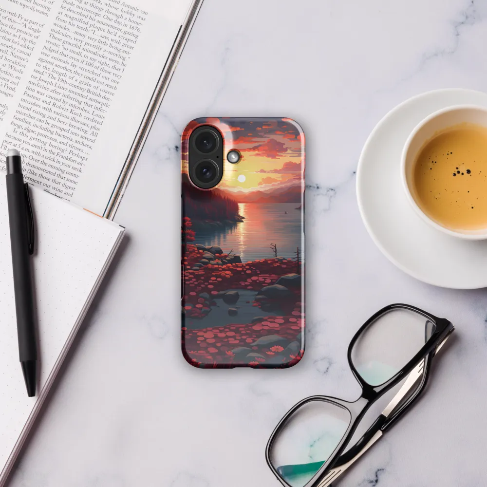 Serenity at Dusk | Phone Case |  16 | Snap Case | Glossy