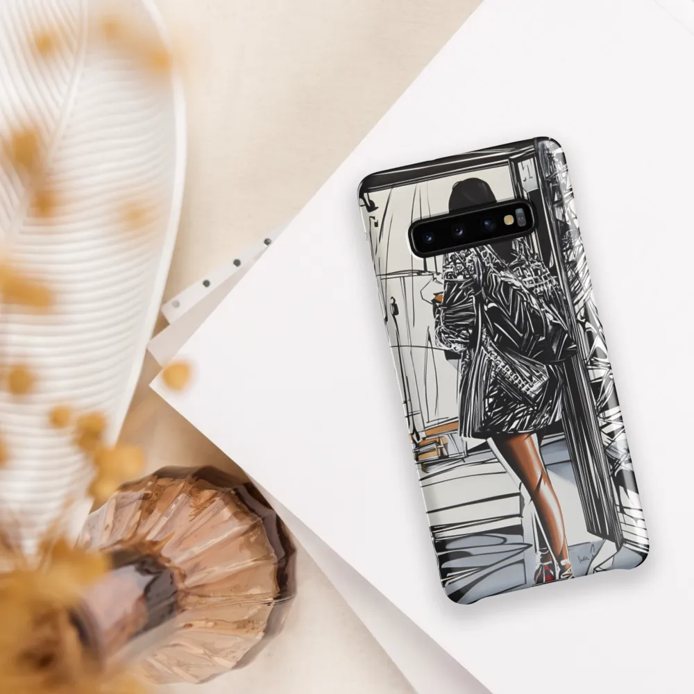 Contemplation at the Threshold | Phone Case |  S10 Plus | Snap Case | Glossy