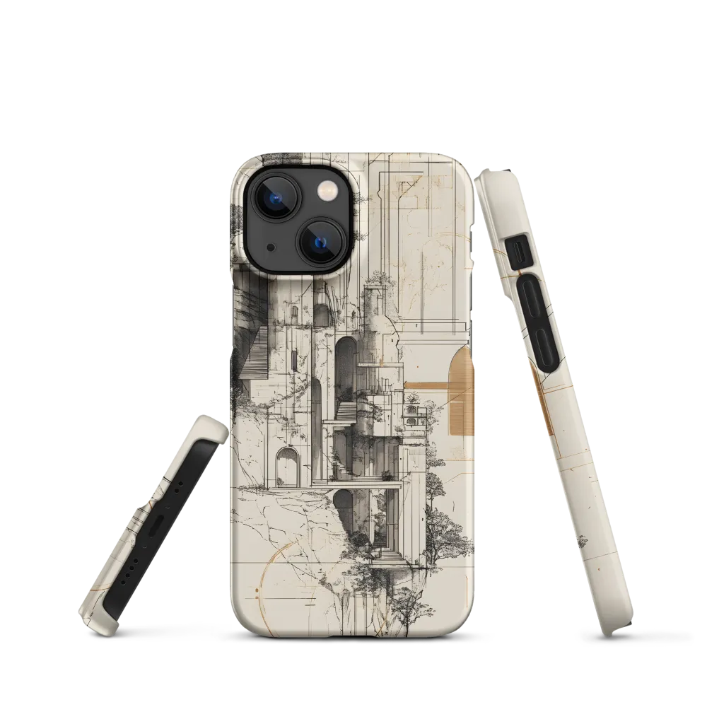 Ethereal Architectures | Phone Case |  13 Mini | Snap Case | Matte
