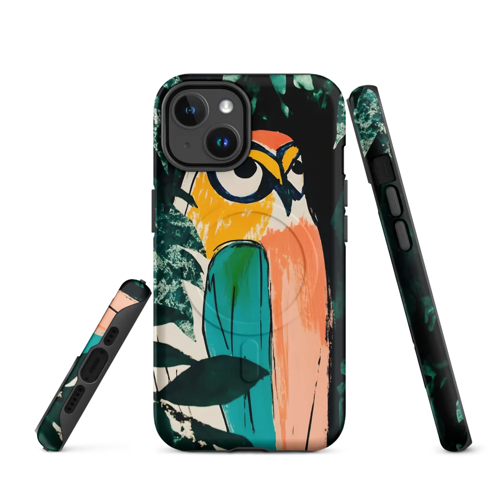 Camouflaged Majesty: The Abstract Owl