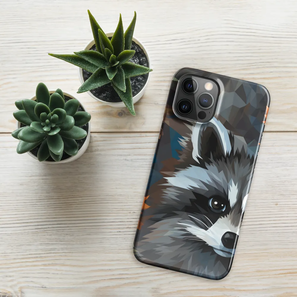 Whispers of Autumn: The Raccoon's Gaze