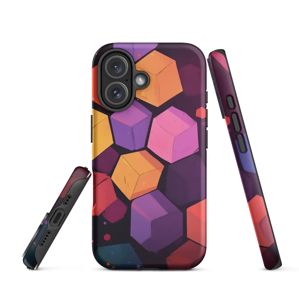 Dynamic Geometric Harmony | Phone Case