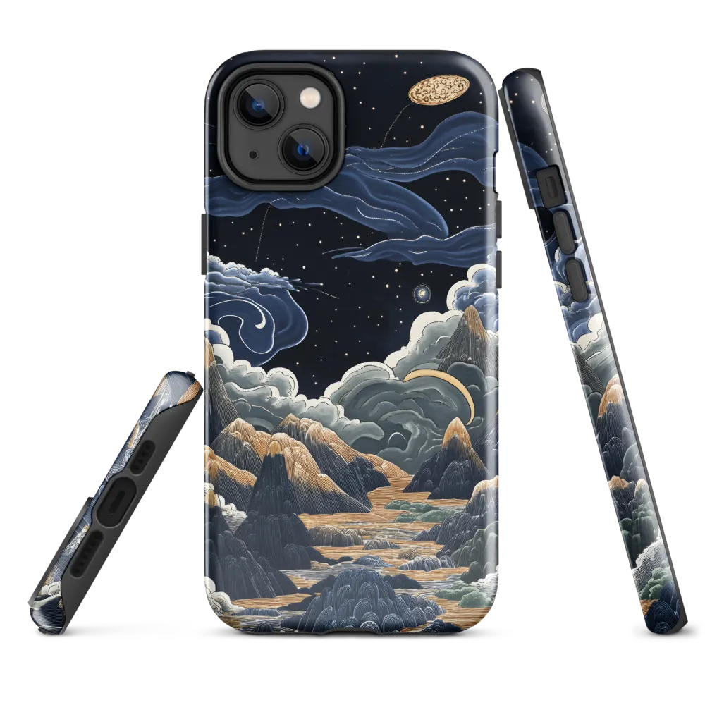 Celestial Harmony: Peaks and Planets