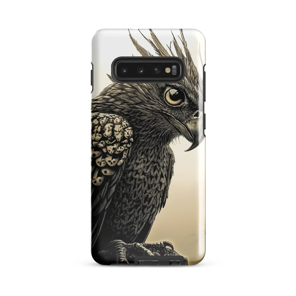 Majestic Owl in Detail | Phone Case |  S10 Plus | Tough Case | Glossy