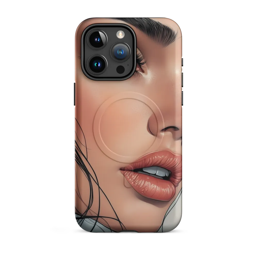 Iris & Skin — Close-Up Portrait