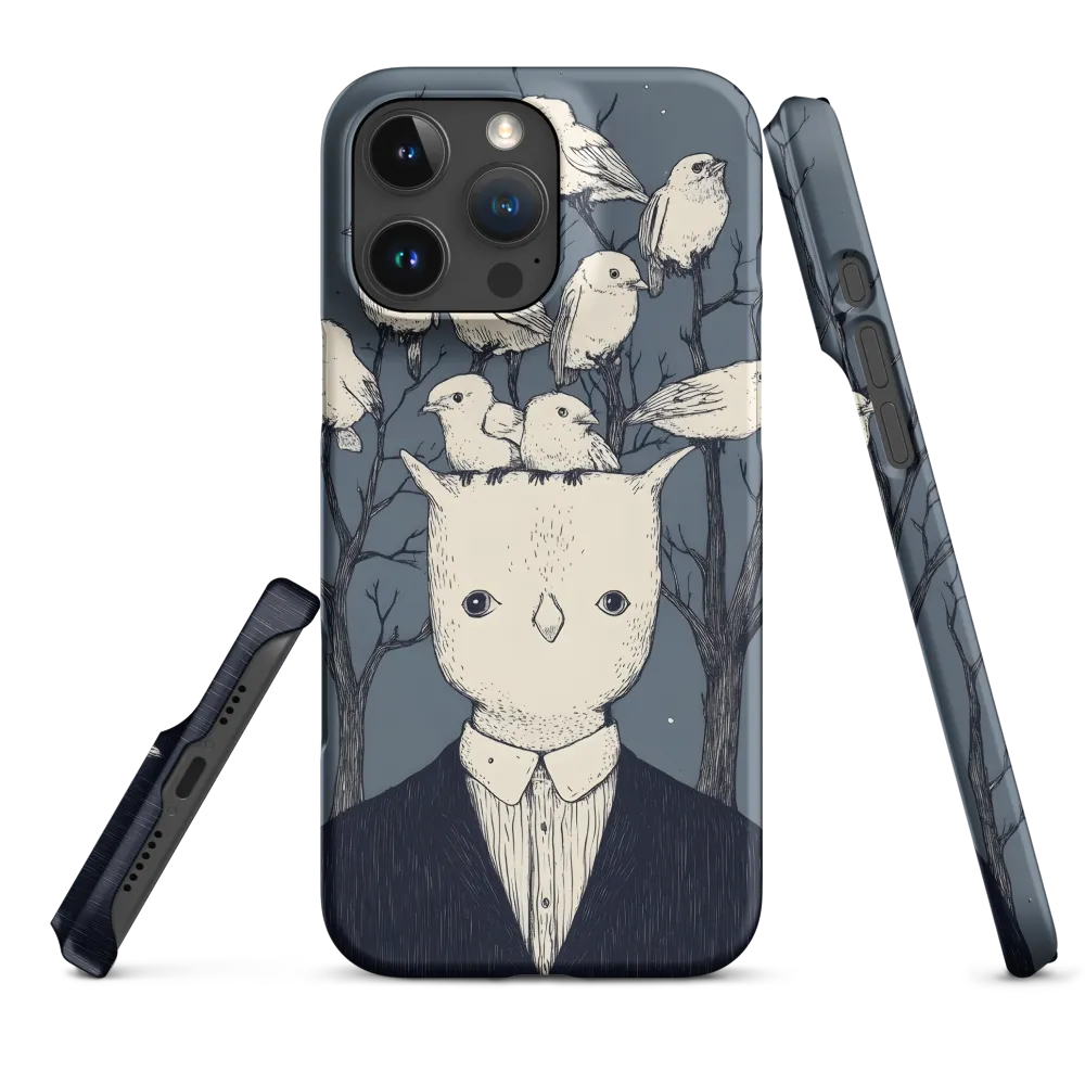 Whispers of the Avian Mind | Phone Case |  16 Pro Max | Snap Case | Matte