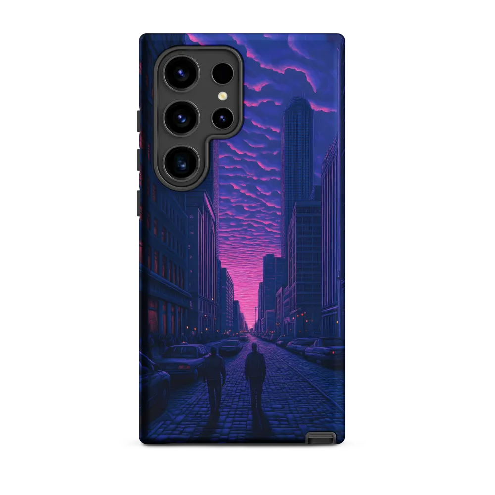 Urban Serenity at Dusk | Phone Case |  S24 Ultra | Tough Case | Matte