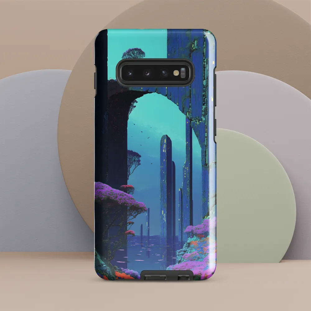 Elysian Urban Dreamscape | Phone Case |  S10 Plus | Tough Case | Glossy