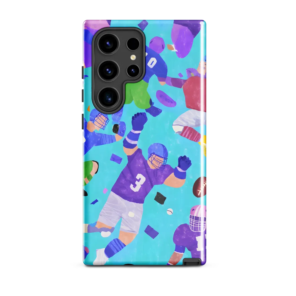 Dynamic Playmakers in Motion | Phone Case |  S24 Ultra | Tough Case | Glossy