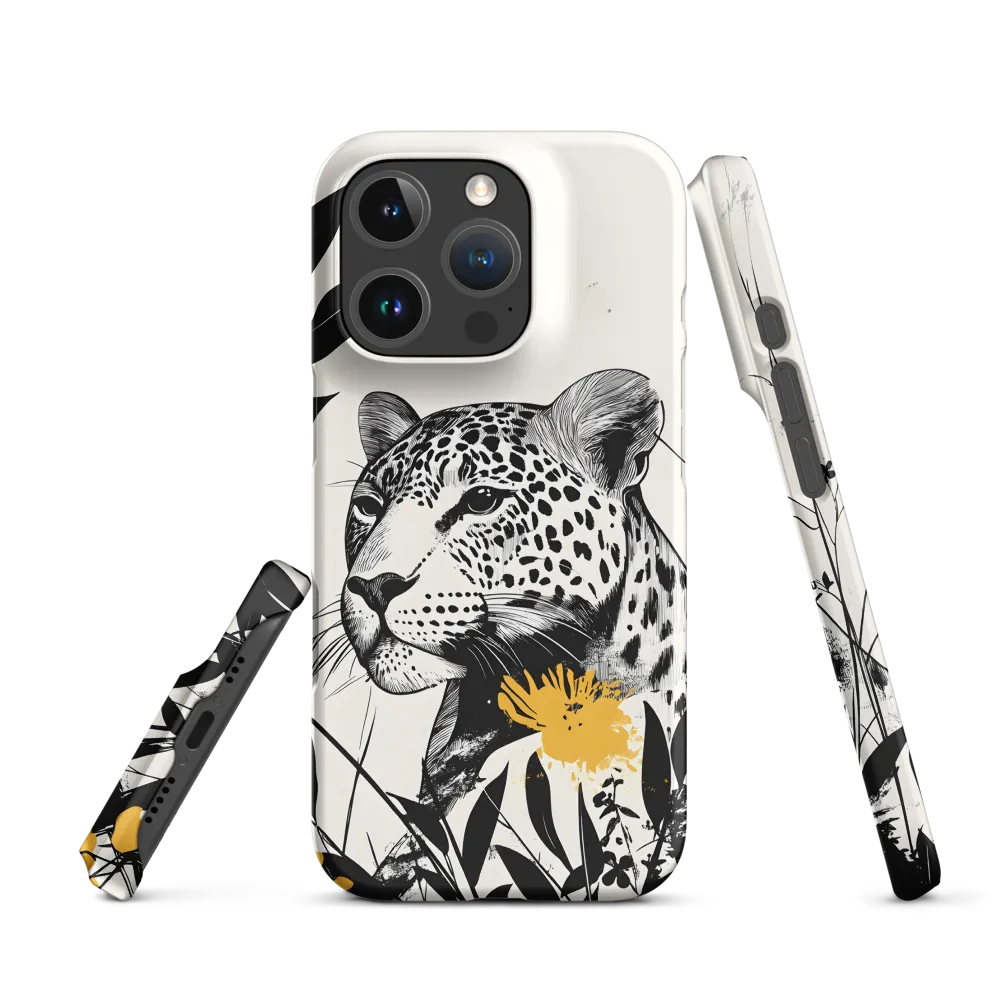 Majestic Leopard Amongst Flora