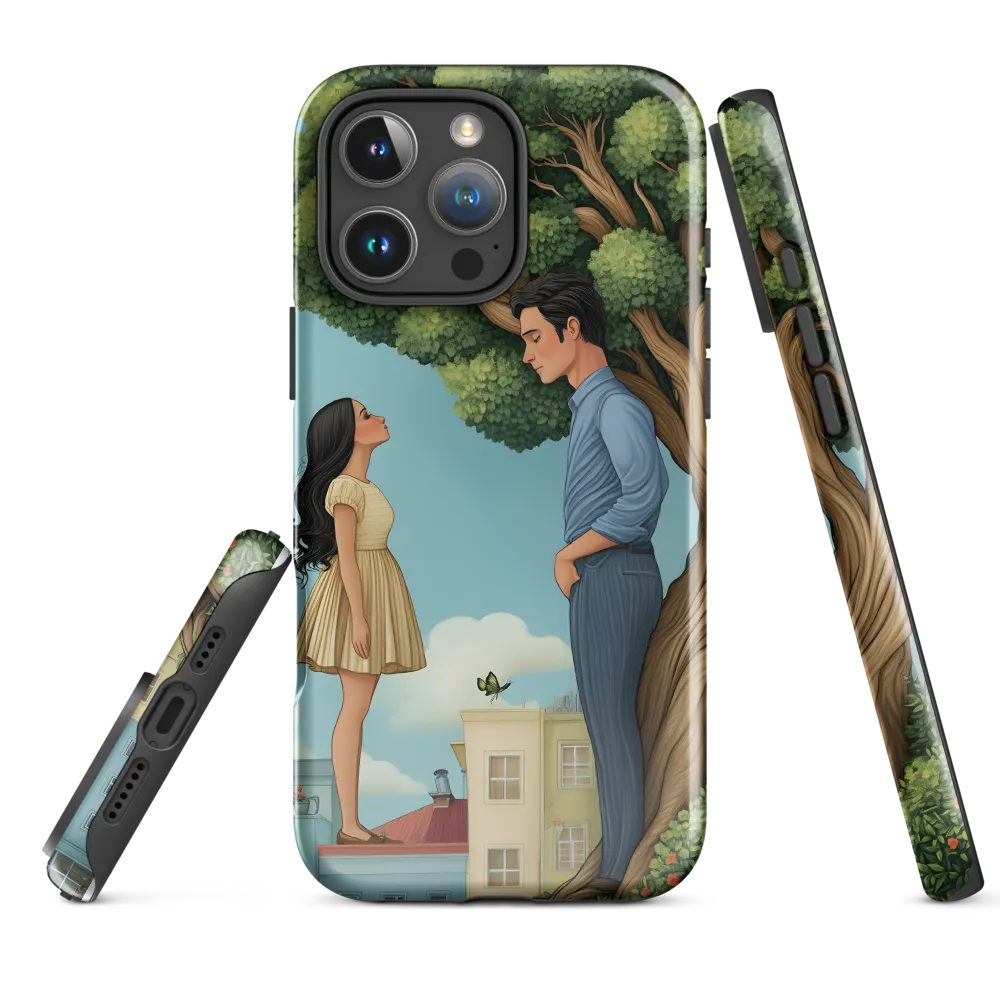 Beneath the Whispering Tree | Phone Case |  16 Pro Max | Tough Case | Glossy