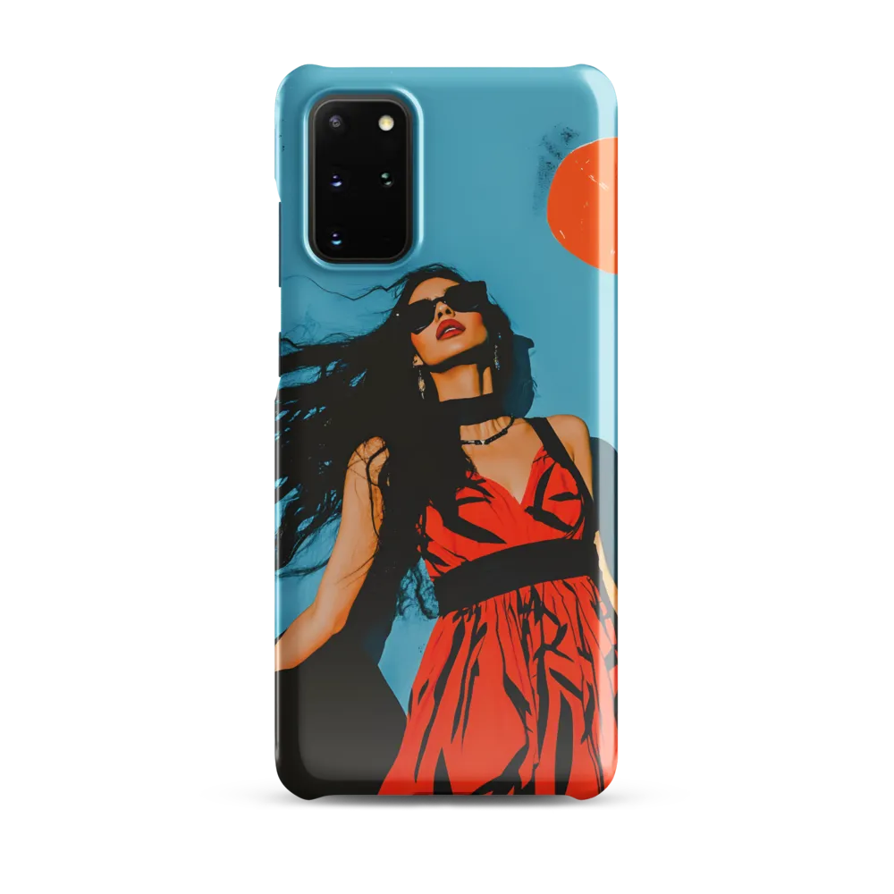 Sunset in Fashion: A Modern Portrait