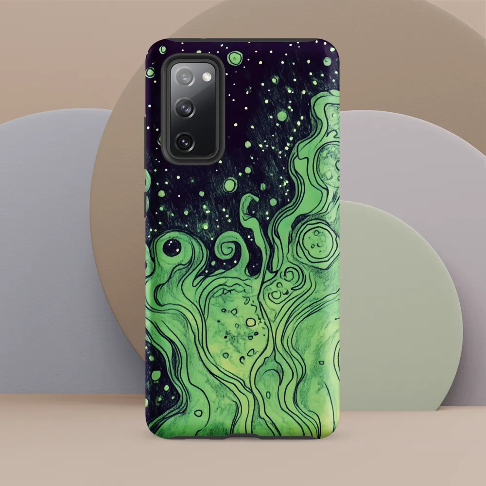 Cosmic Whirl: An Abstract Journey