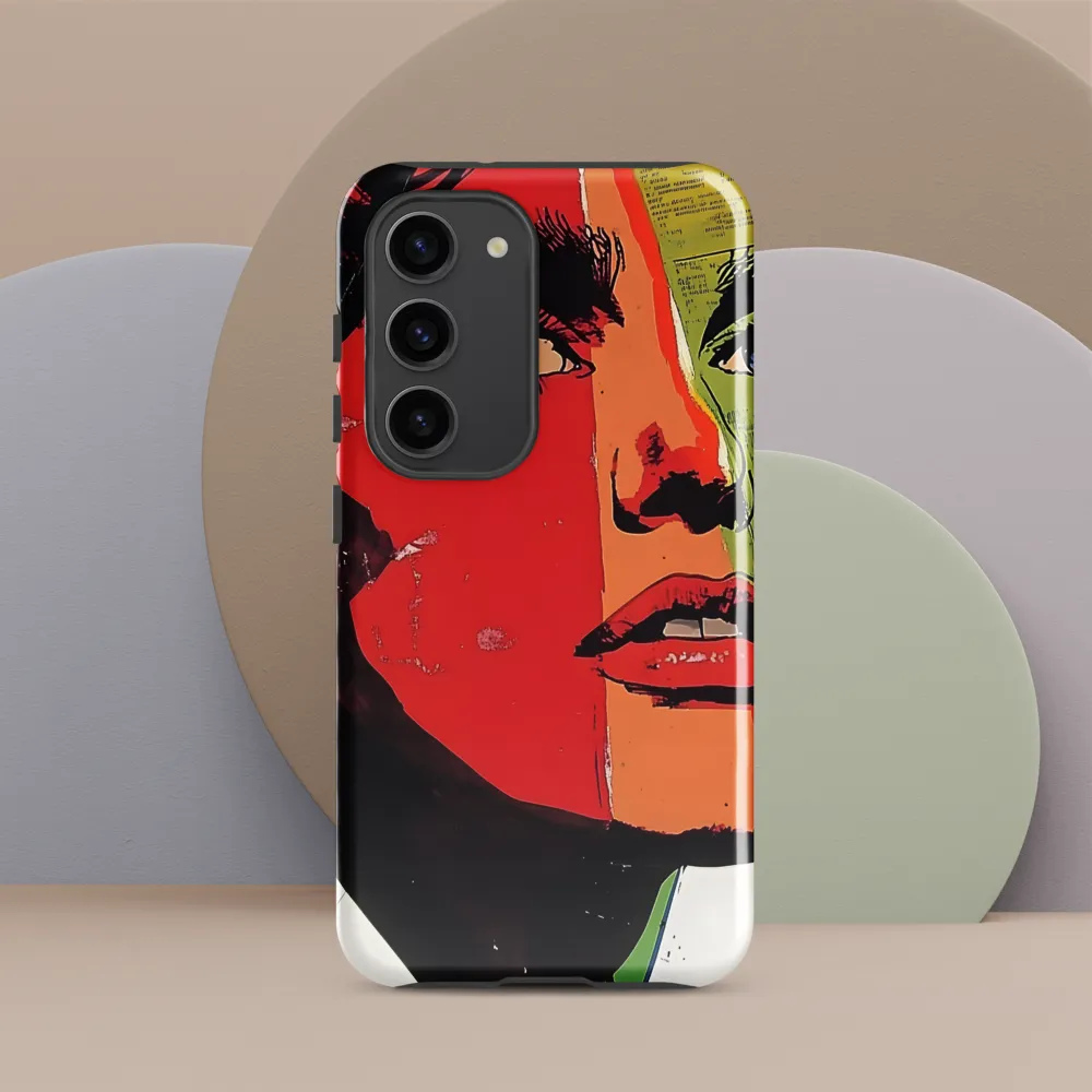 Vibrant Expressions: A Pop Art Portrait