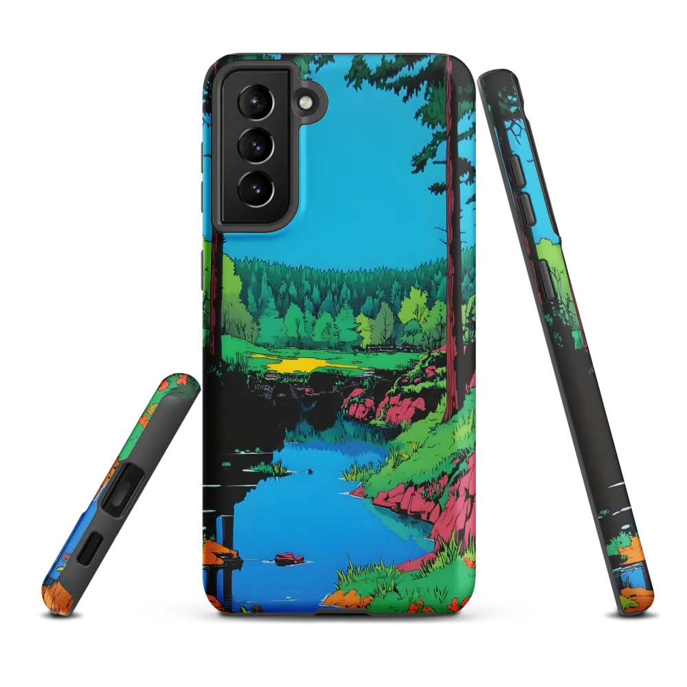 Tranquil Reflections: A Vibrant Landscape