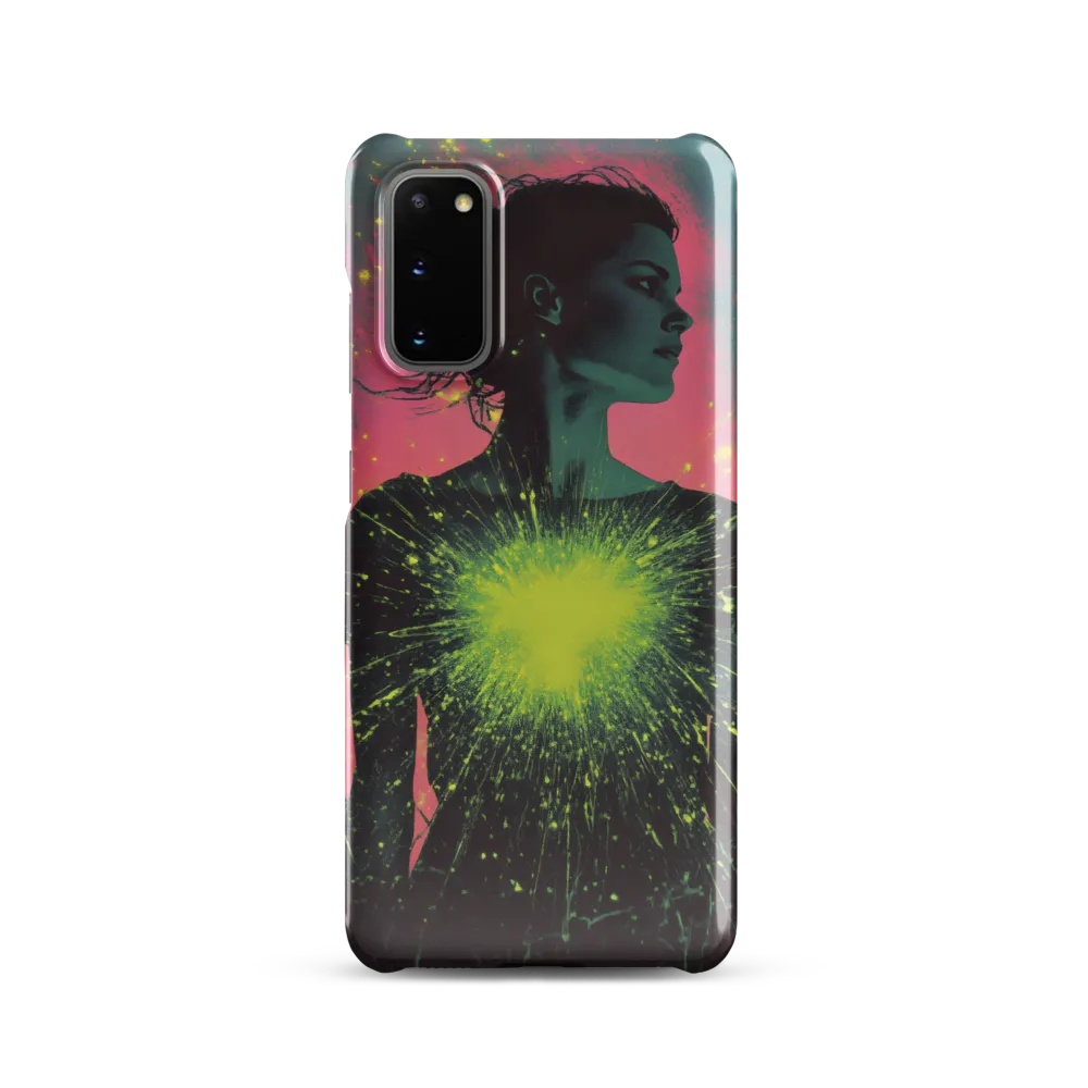 Cosmic Heart: A Surreal Portrait of Strength