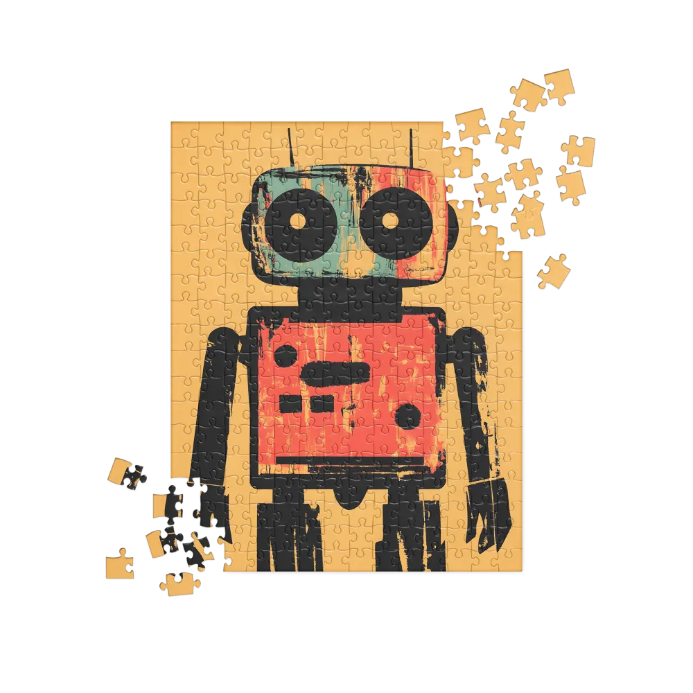 Playful Robot | Jigsaw Puzzle | 252/520 pieces