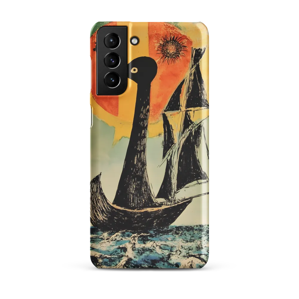 Sailing into the Surreal | Phone Case |  S21 Plus | Snap Case | Matte