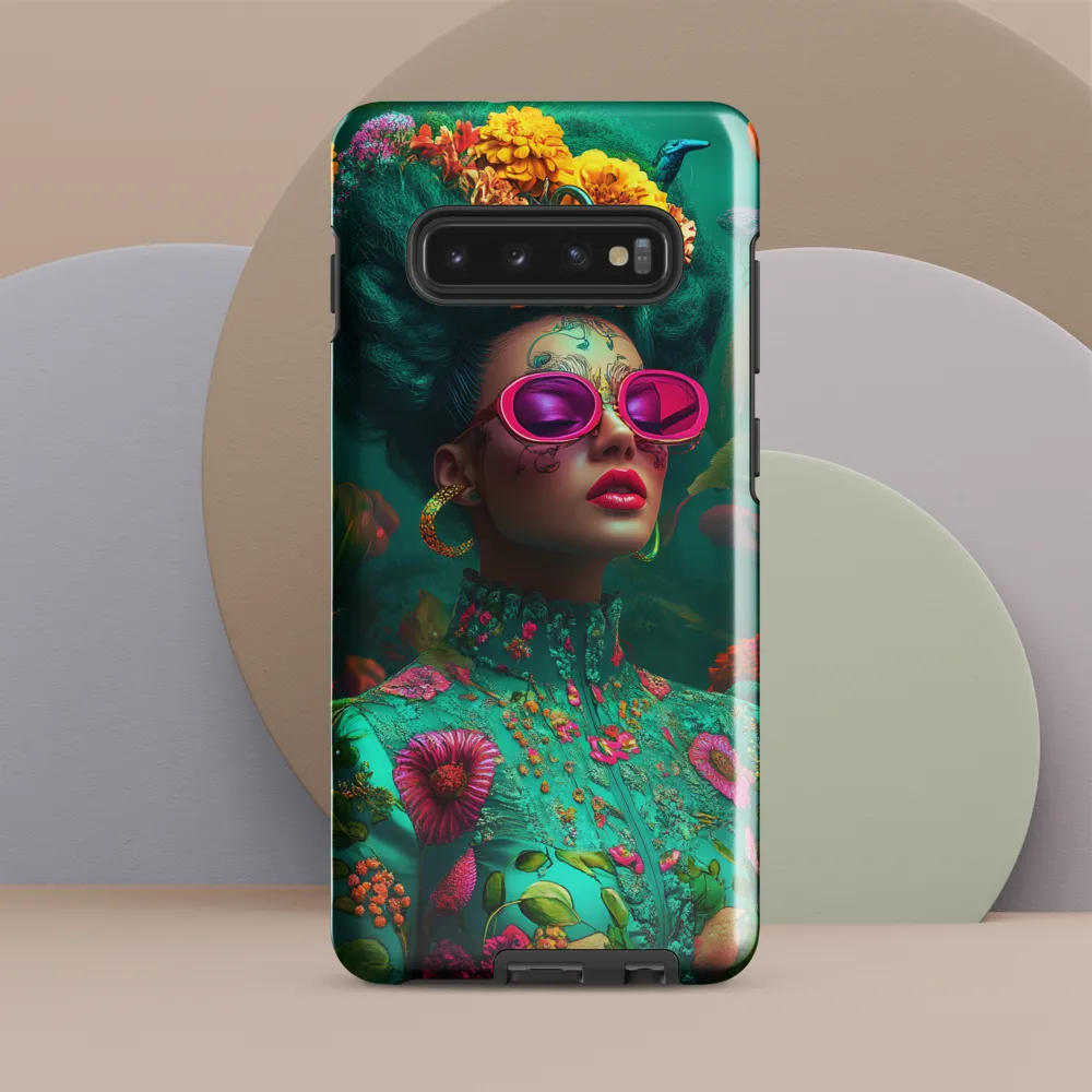 Floral Dreams | Phone Case |  S10 Plus | Tough Case | Glossy