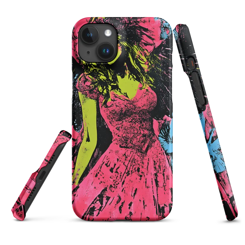 Mystical Angel in Neon Dreams