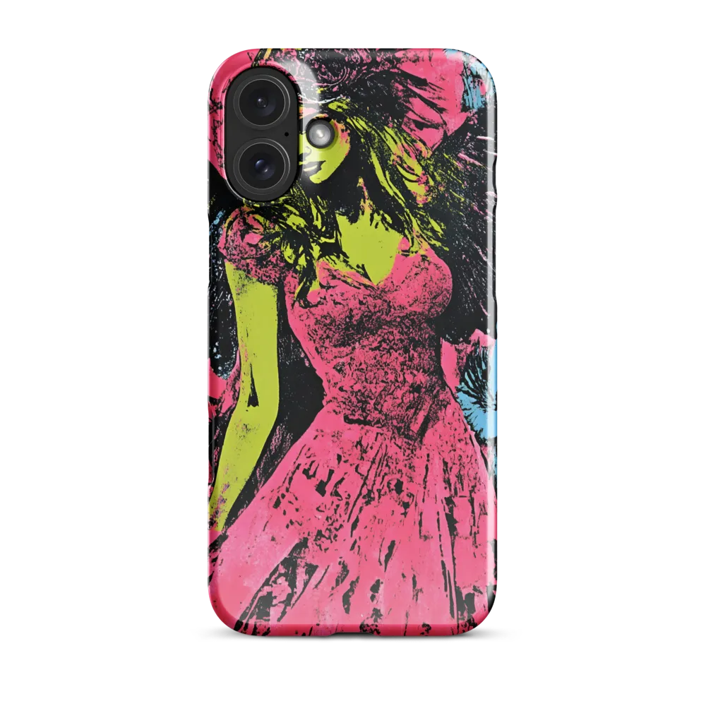 Mystical Angel in Neon Dreams