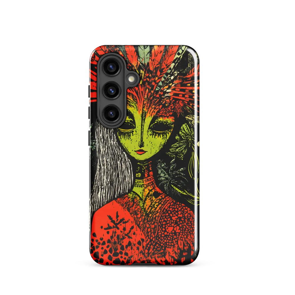 Mystical Flora: A Surreal Portrait