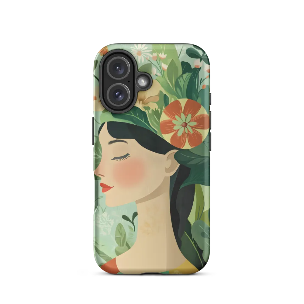 Serenity in Bloom | Phone Case |  16 | Tough Case | Matte