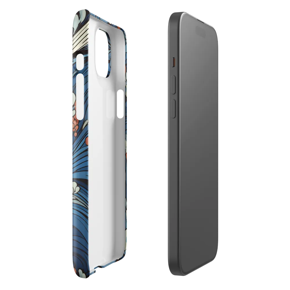 Nature's Elegance: An Oceanic Tapestry | Phone Case |  15 Plus | Snap Case | Glossy