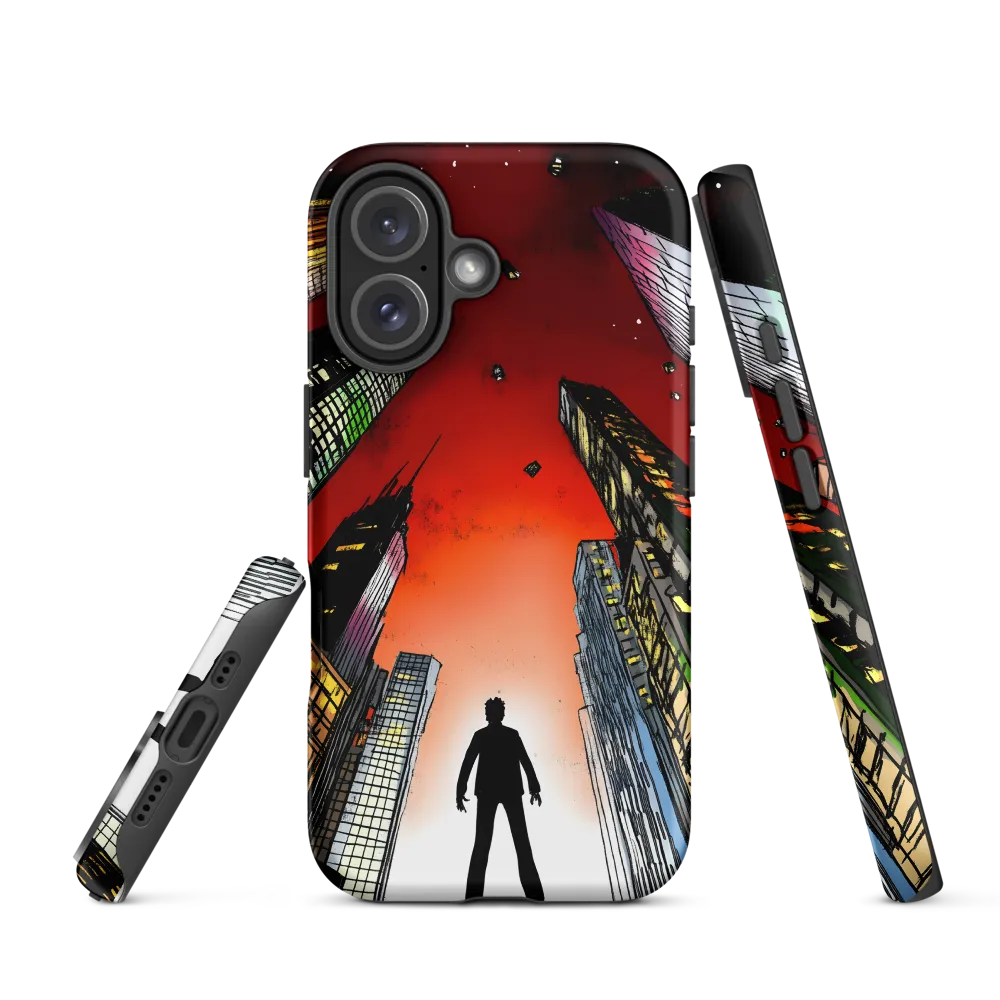 Urban Skyward: A Journey into Wonder | Phone Case |  16 | Tough Case | Matte