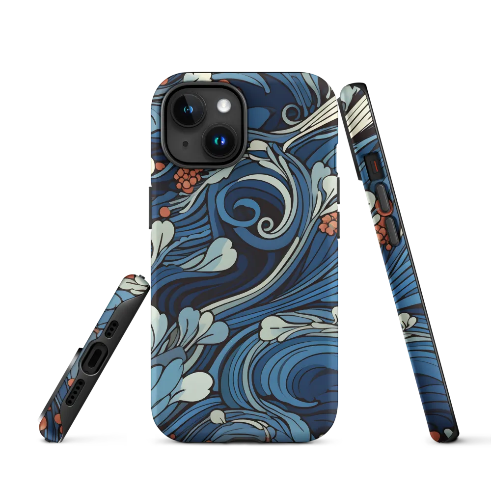 Nature's Elegance: An Oceanic Tapestry | Phone Case |  15 | Tough Case | Matte