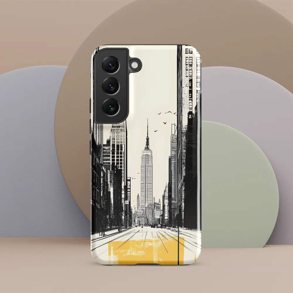 Urban Serenity: Empire State Reflection