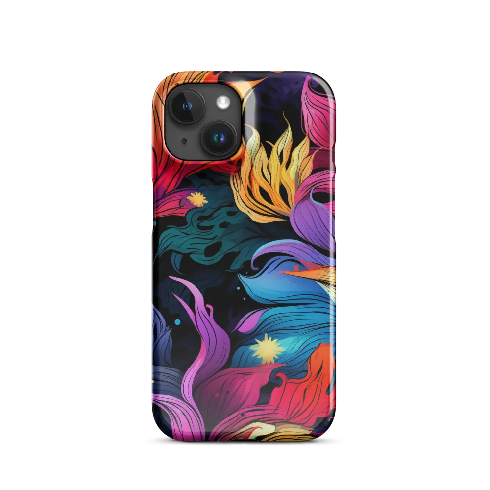 Floral Symphony | Phone Case |  15 | Snap Case | Glossy