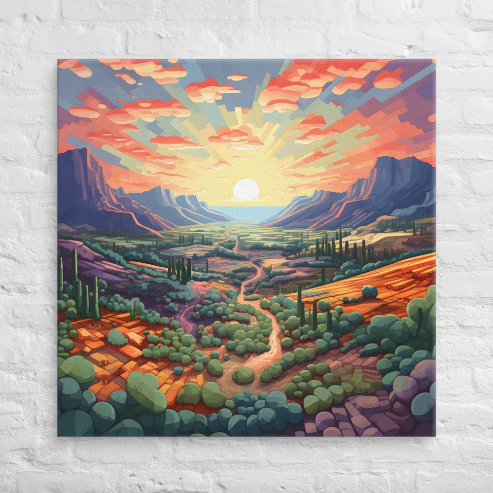 Serenity at Dusk | Canvas | 36″×36″