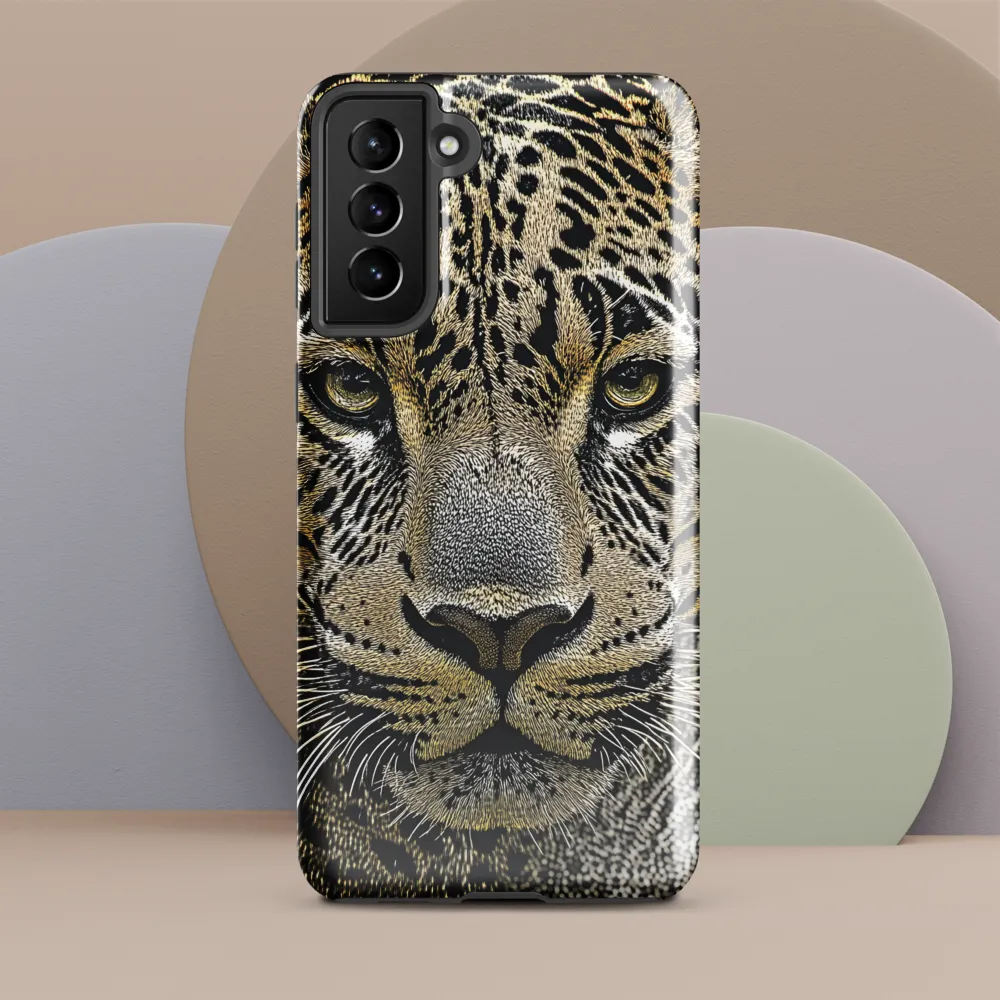 The Majestic Gaze: Portrait of a Leopard
